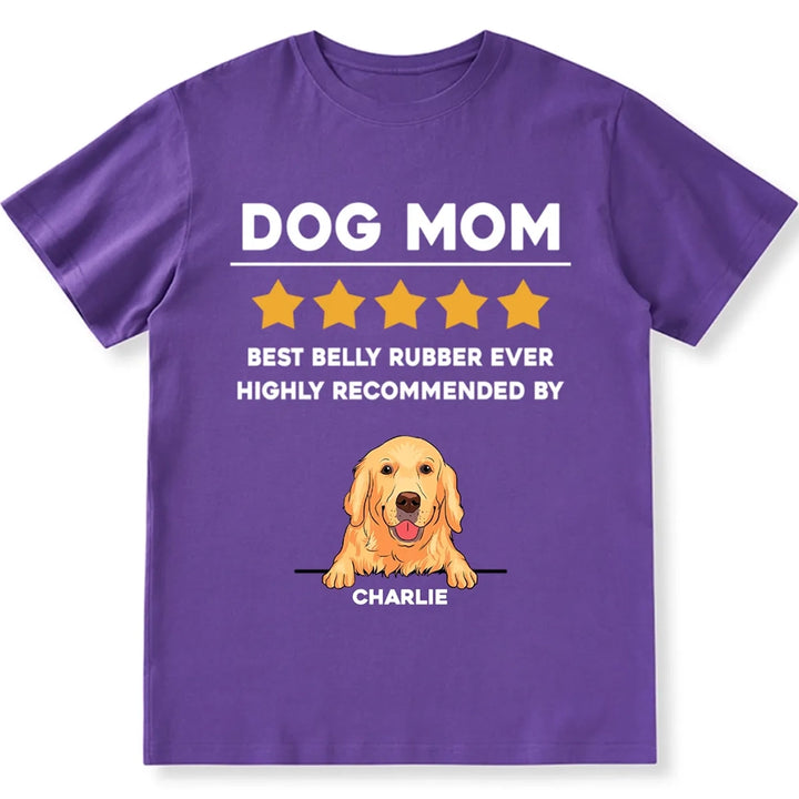 Review Dog Mom/Dad - Personalized Custom Unisex T-shirt