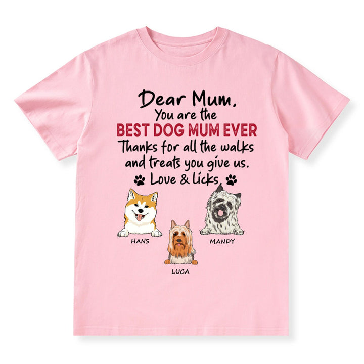 Walks And Treats - Personalized Custom T-shirt