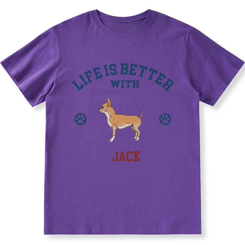 Life Is Better Retro - Personalized Custom Unisex T-shirt