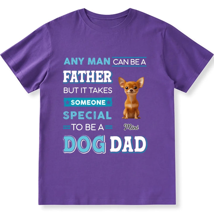 A Special Dog Dad - Personalized Custom Unisex T-shirt