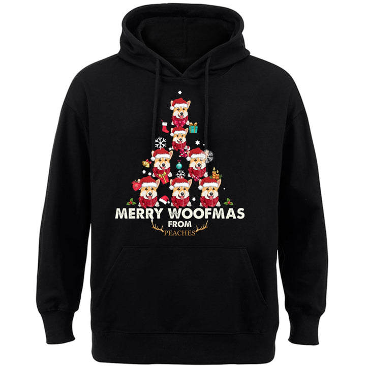 Merry Woofmas - Personalized Custom Christmas Hoodie