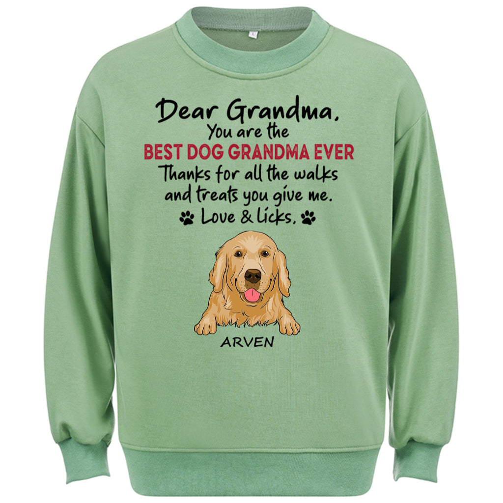 Walks And Treats - Personalized Custom Sweatshirt