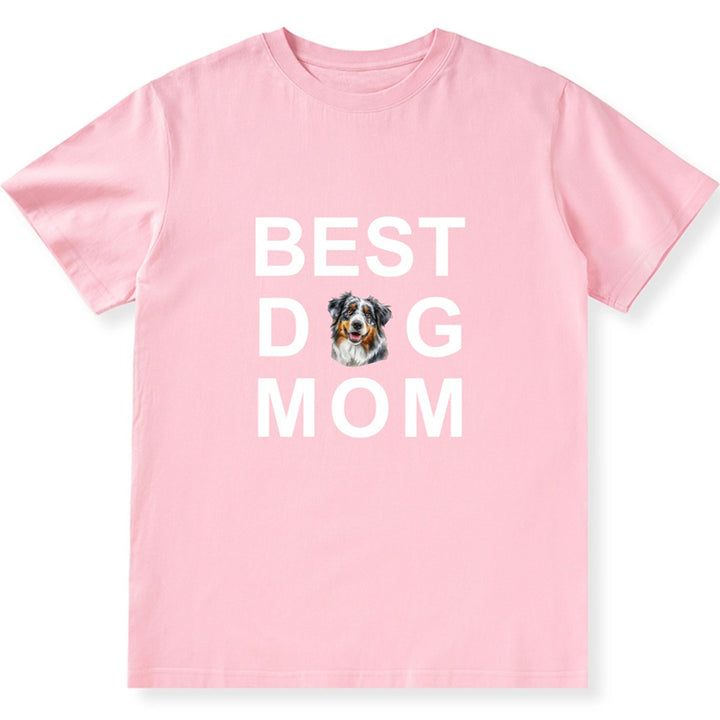 Best Dog Mom 4 - Personalized Custom Unisex T-shirt