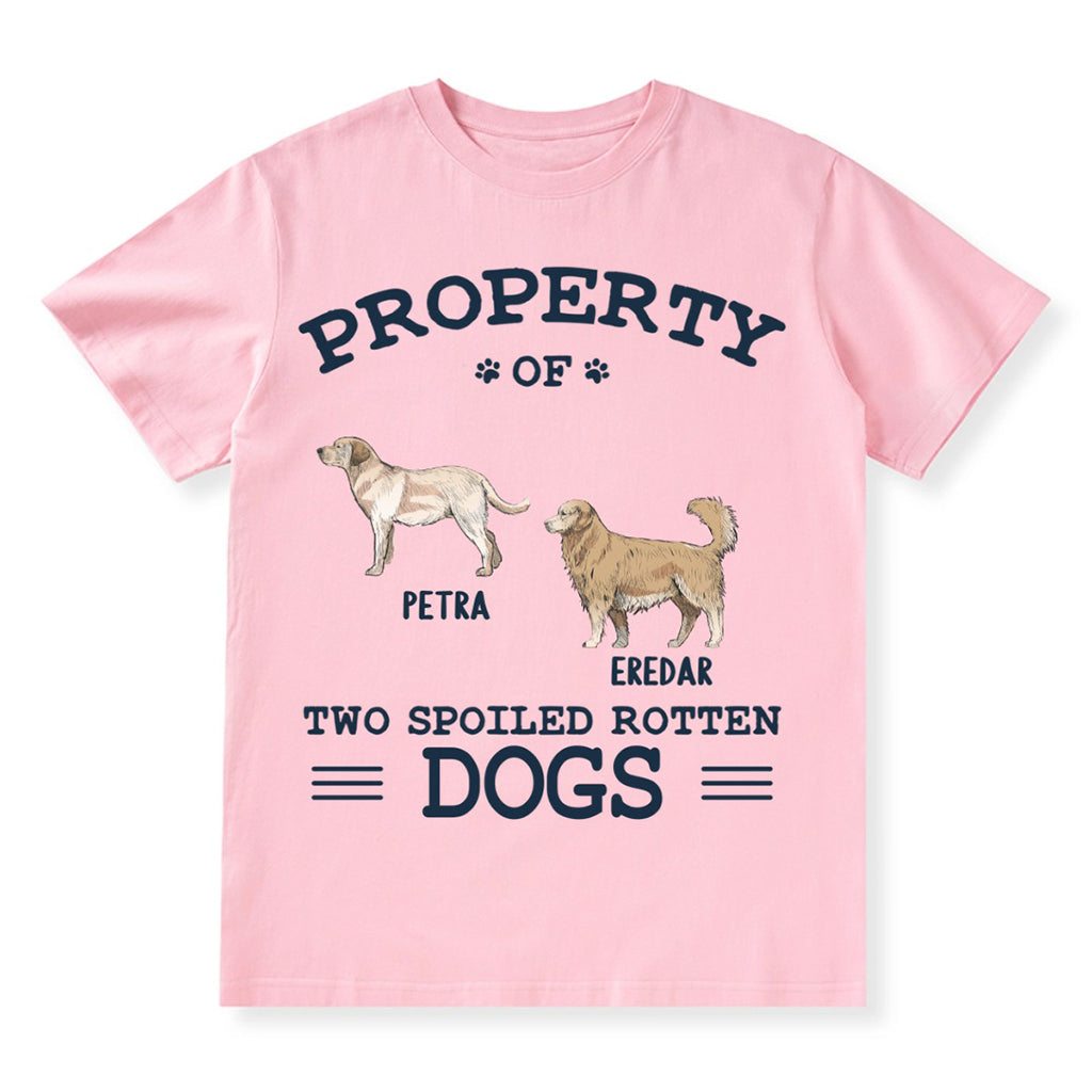 The Spoiled Rotten Dogs - Personalized Custom T-shirt