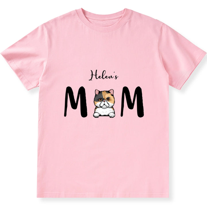 Cat Mom 2 - Personalized Custom Unisex T-shirt