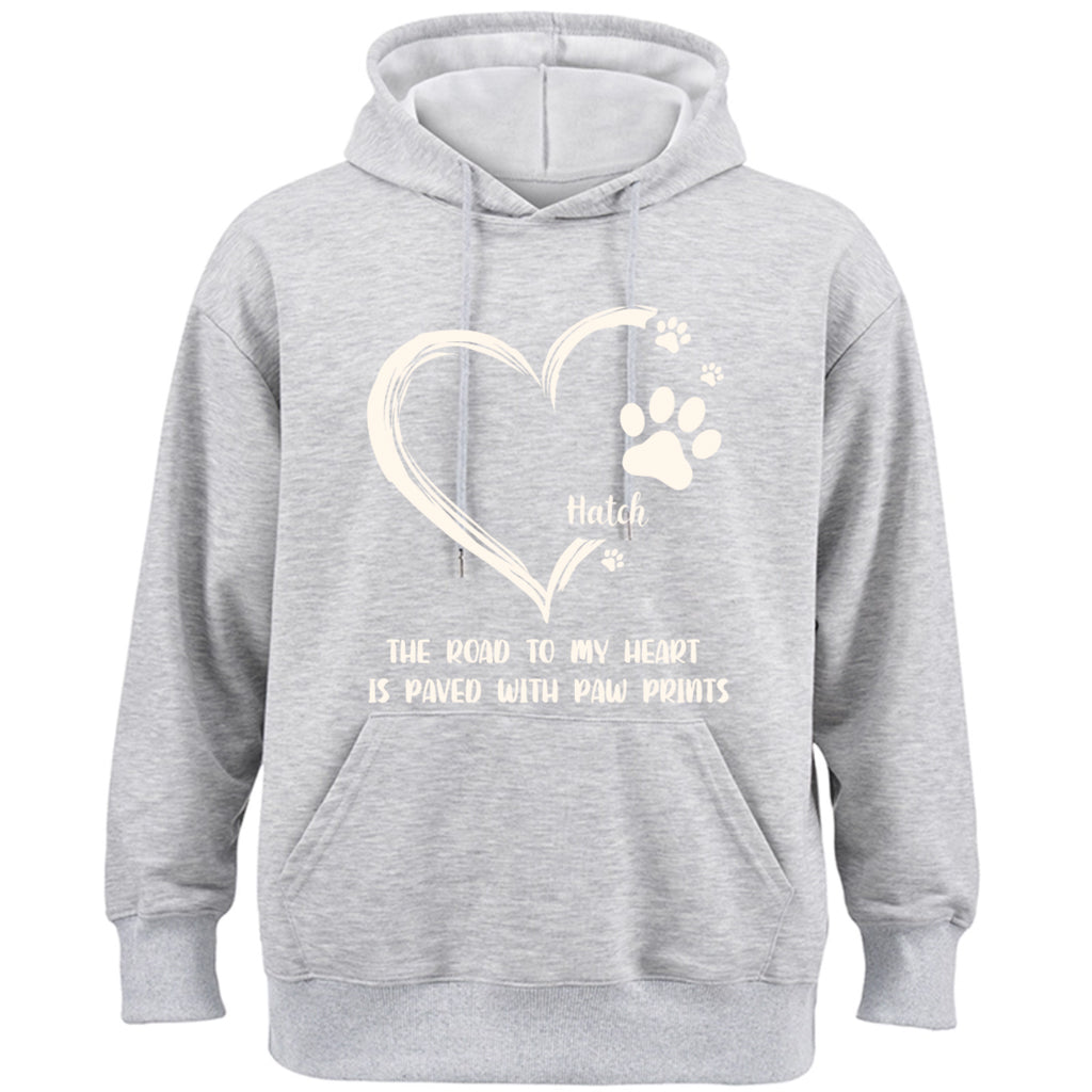 The Road To Heart - Personalized Custom Hoodie