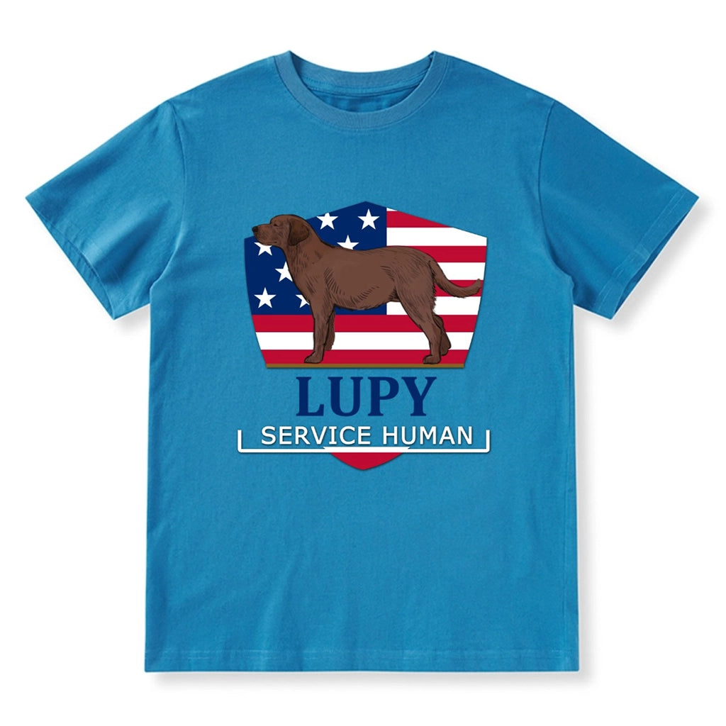 Service Human Logo - Personalized Custom T-shirt