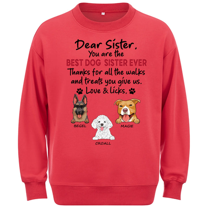 Walks And Treats - Personalized Custom Sweatshirt