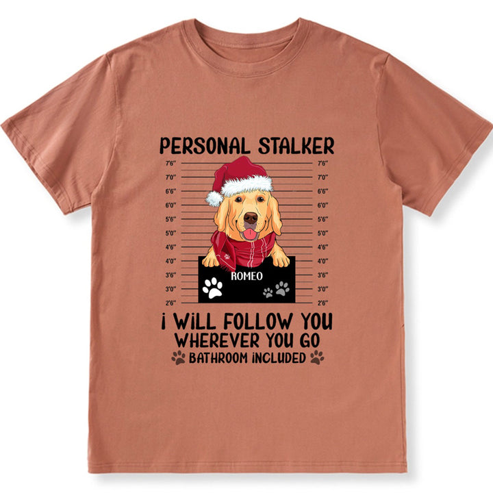 Personal Stalker 3 - Personalized Custom Christmas Unisex T-shirt