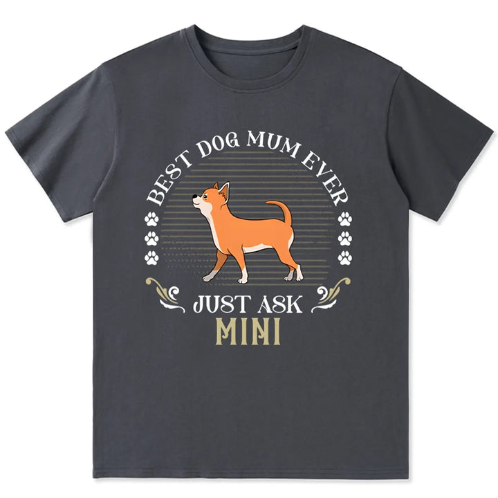 Best Walking Dog Dad Mom - Personalized Custom Unisex T-shirt