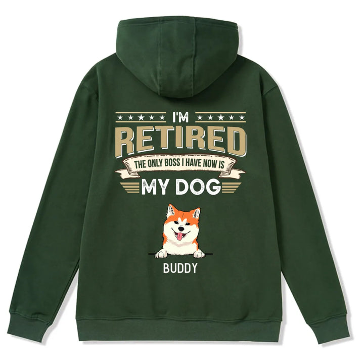 The Only Boss I Have - Personalized Custom Zipper Hoodie