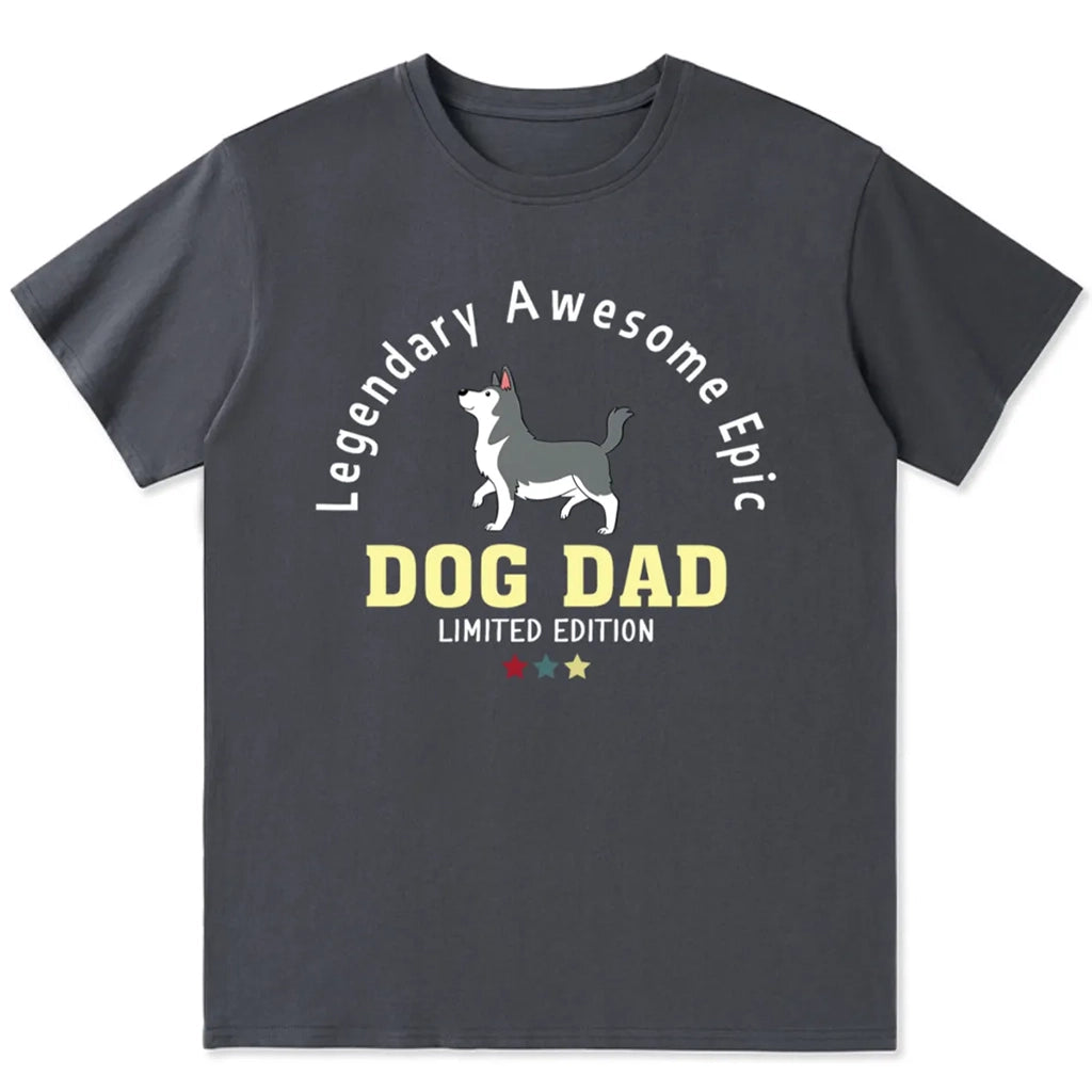 Limited Edition Dog Dad - Personalized Custom Unisex T-shirt