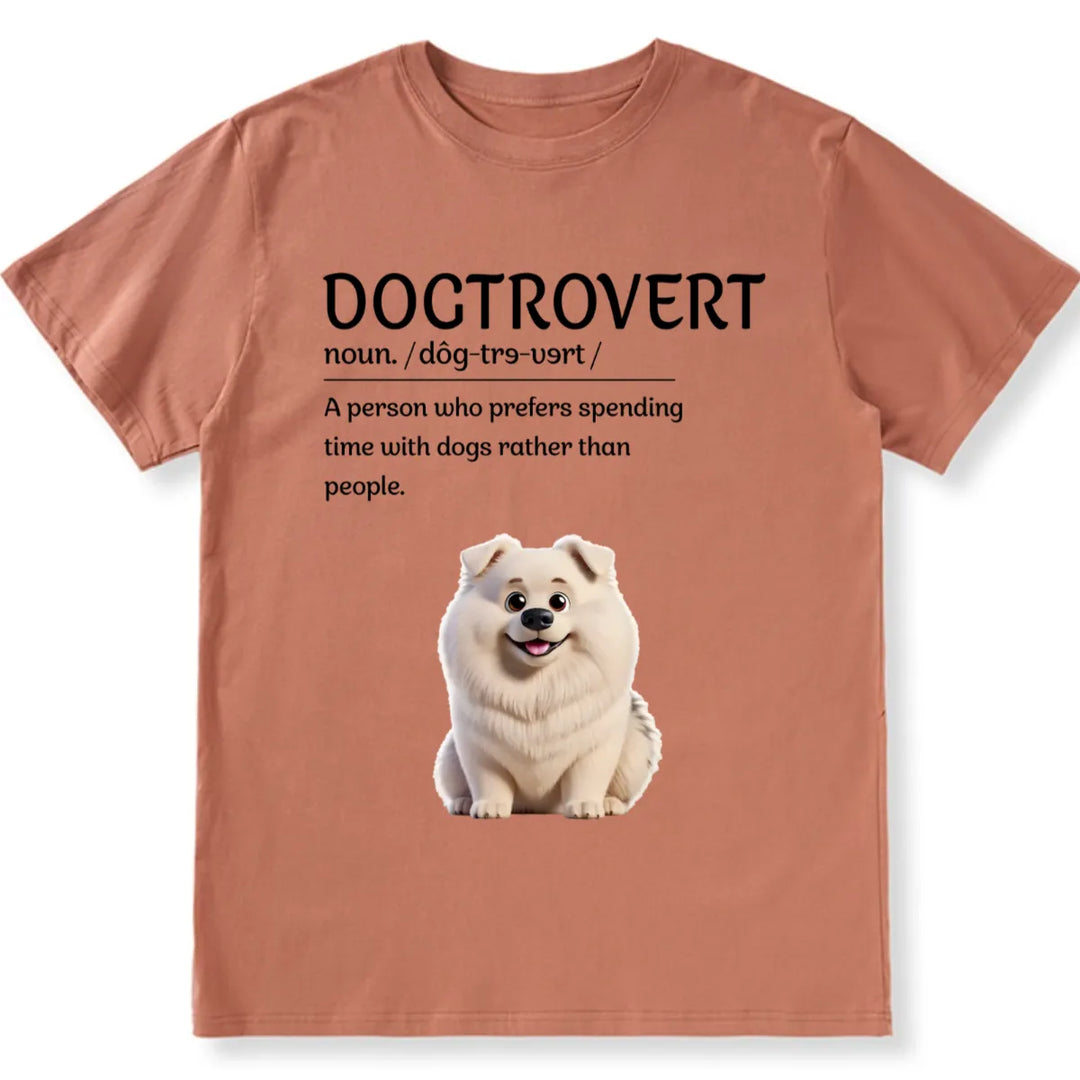 I'm a Dogtrovert - Personalized Custom Unisex T-shirt