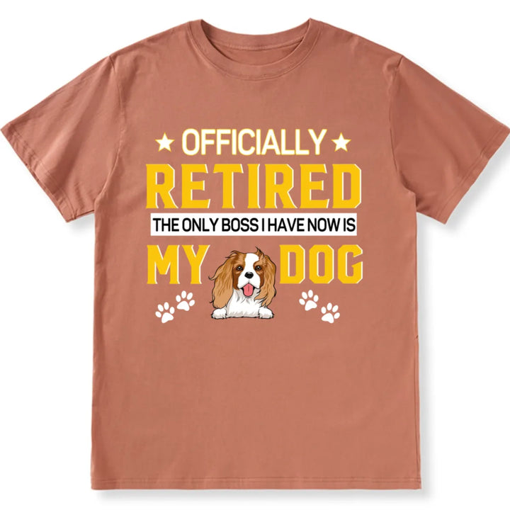 Officially Retired 2 - Personalized Custom Unisex T-shirt