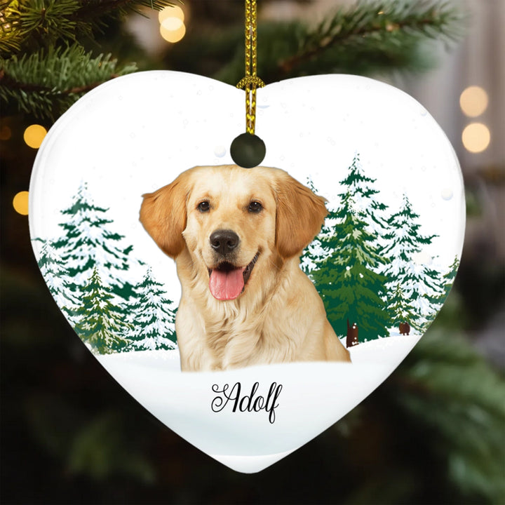 I'm Right Here Inside Your Heart 2 - Personalized Custom Photo Christmas Ornament