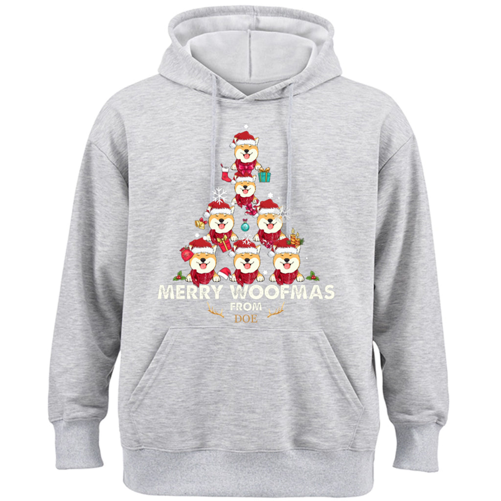 Merry Woofmas - Personalized Custom Christmas Hoodie