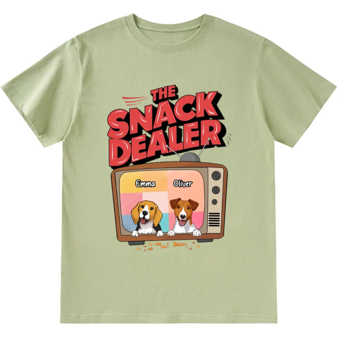 The Snack Dealer - Personalized Custom Unisex T-shirt