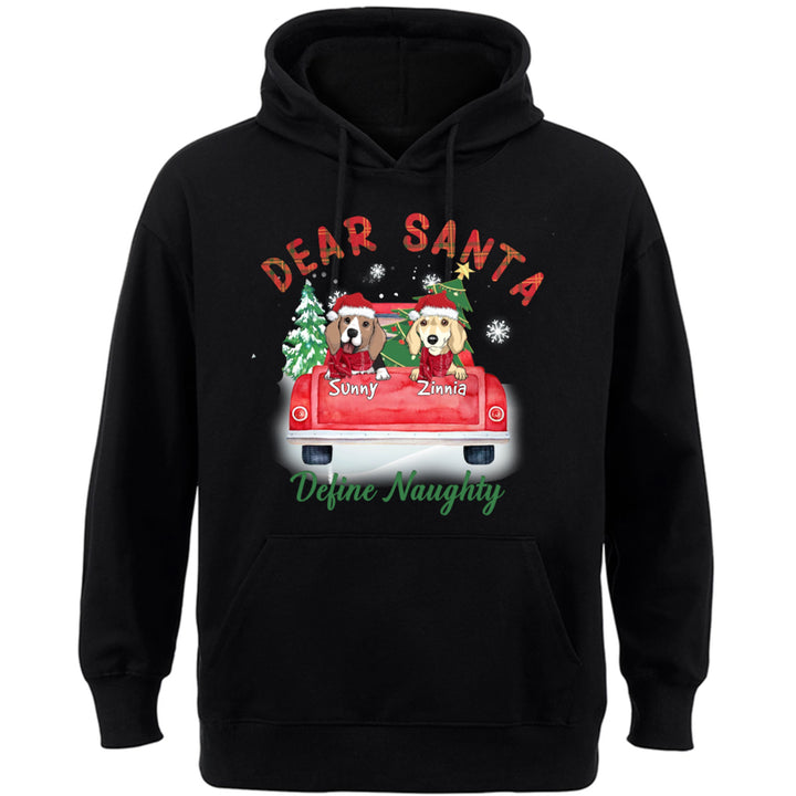 Dear Santa - Personalized Custom Christmas Hoodie