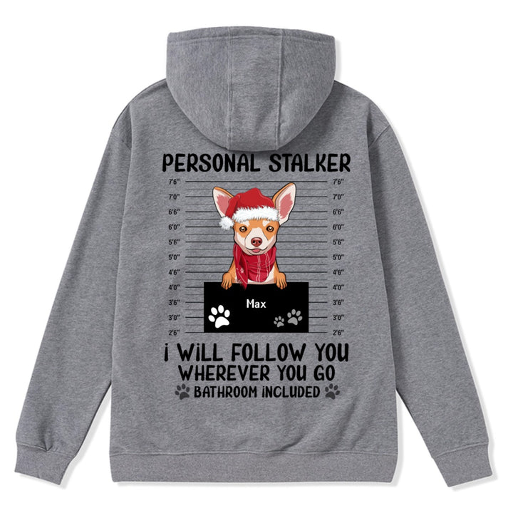 Personal Stalker 3 - Personalized Custom Christmas Zipper Hoodie