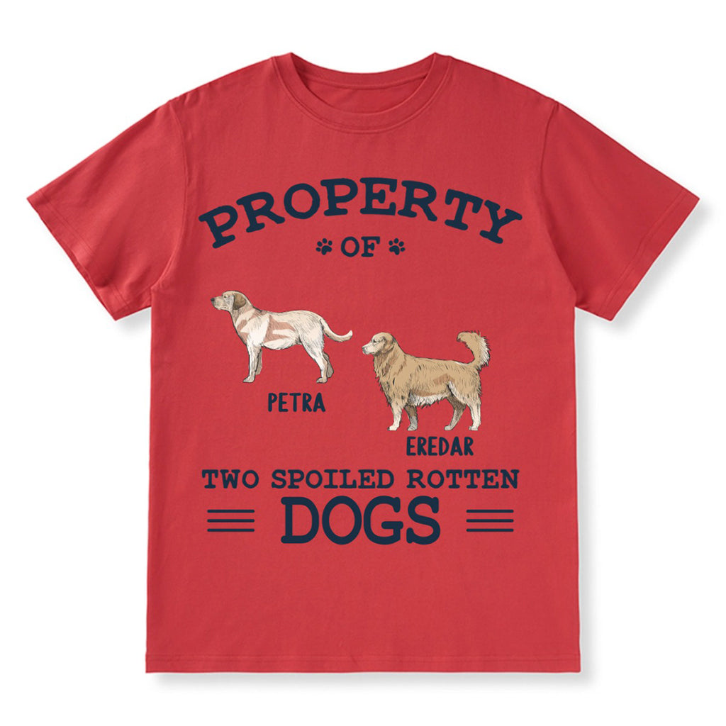 The Spoiled Rotten Dogs - Personalized Custom T-shirt