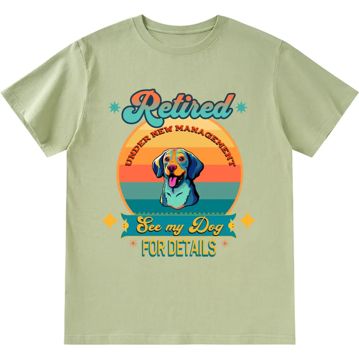 Retired Summer Holiday - Personalized Custom Unisex T-shirt