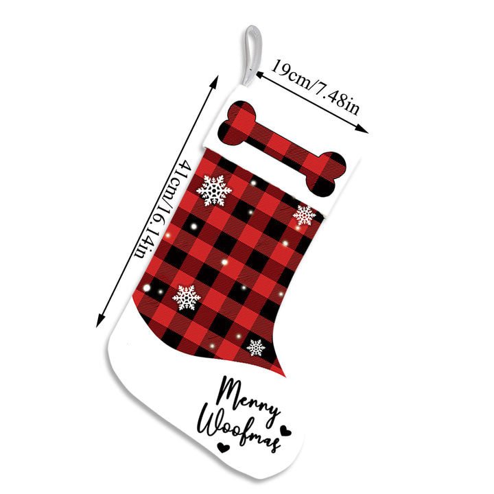 Merry Woofmas Stocking Dogs - Personalized Christmas Stocking Dogs