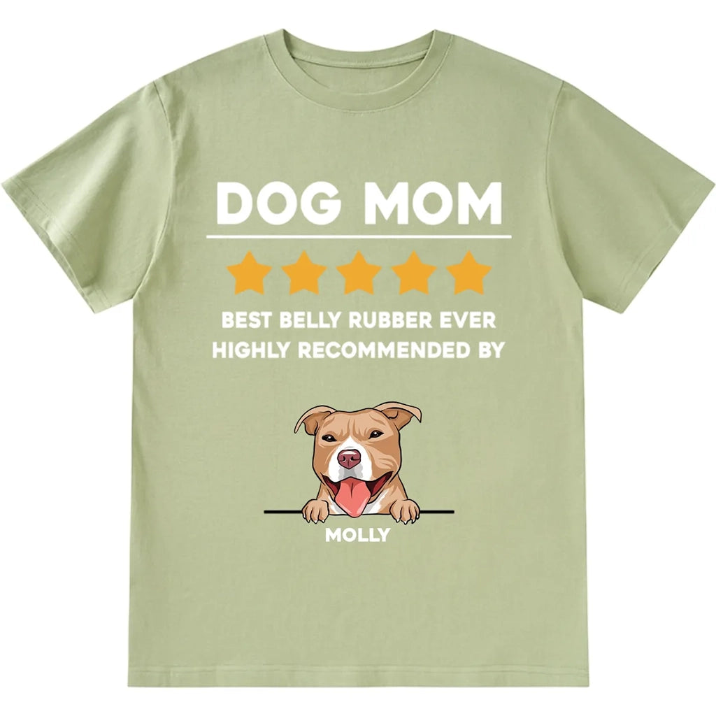 Review Dog Mom/Dad - Personalized Custom Unisex T-shirt