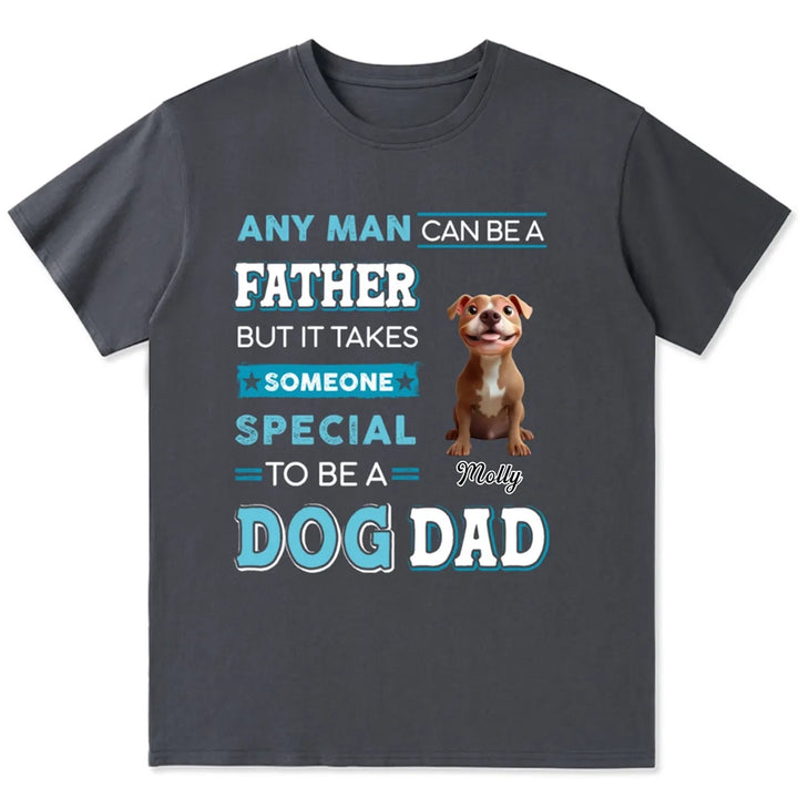 A Special Dog Dad - Personalized Custom Unisex T-shirt