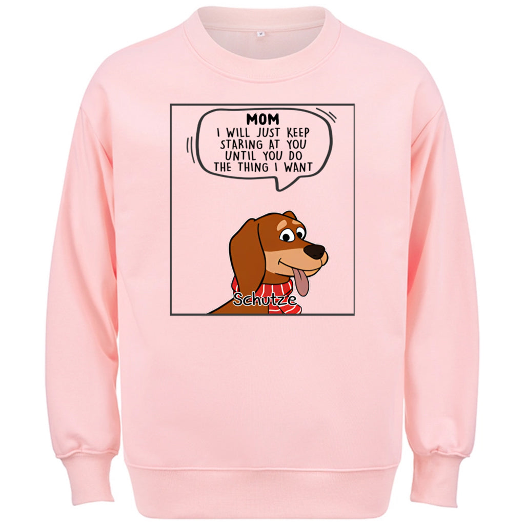 I Will Just -Personalized Custom Christmas Sweatshirt