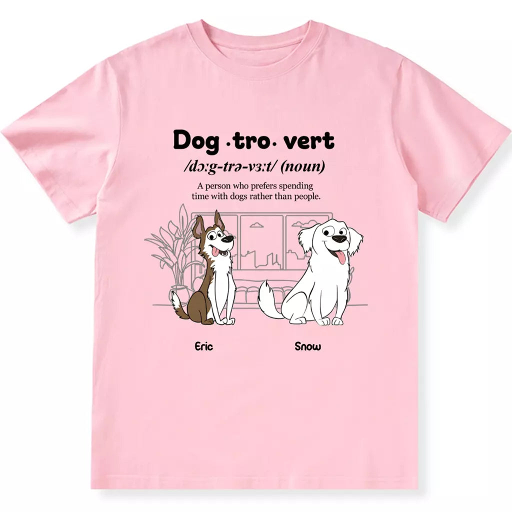 Dog Tro Vert - Personalized Custom Unisex T-Shirt