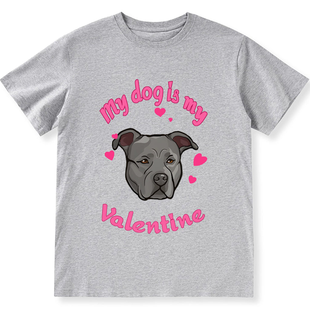 Valentine's Day Dog Lover - Personalized Custom Unisex T-shirt