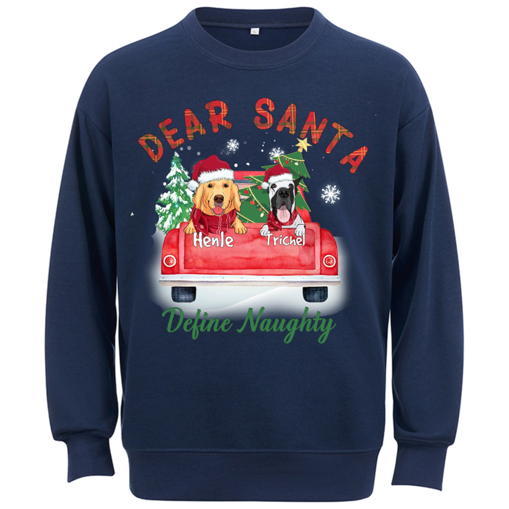 Dear Santa - Personalized Custom Christmas Sweatshirt