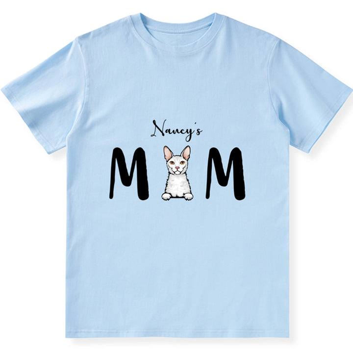 Cat Mom 2 - Personalized Custom Unisex T-shirt