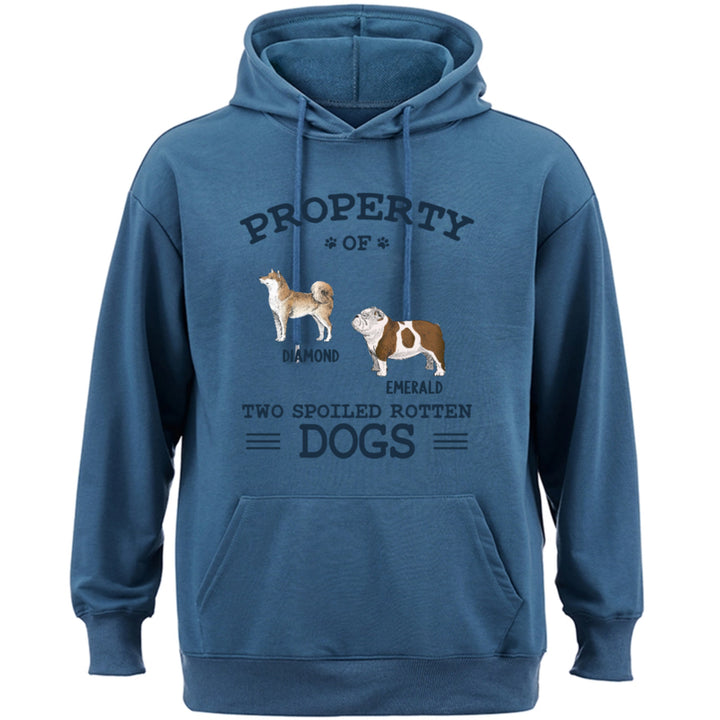 The Spoiled Rotten Dogs - Personalized Custom Hoodie