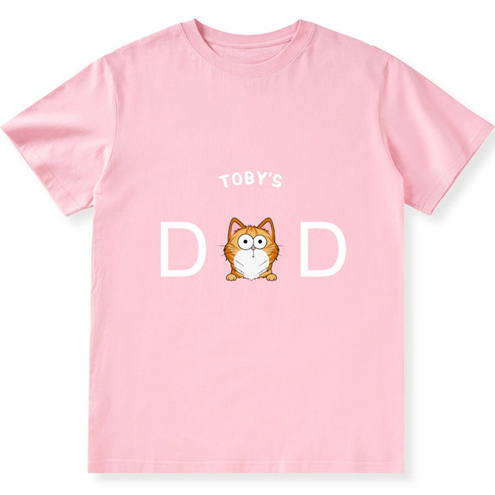 Cat Dad - Personalized Custom Unisex T-shirt