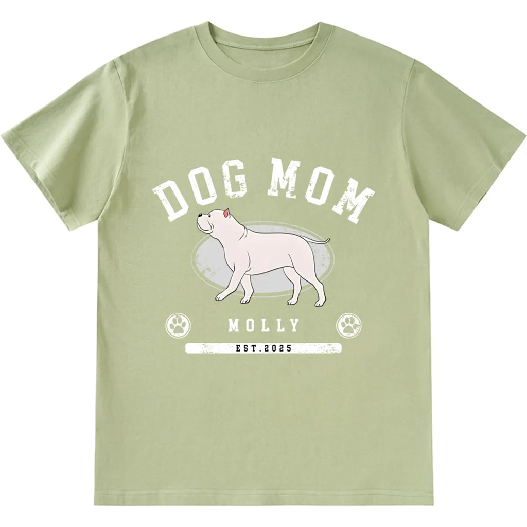 Dog Mom/Dad Est - Personalized Custom Unisex T-shirt