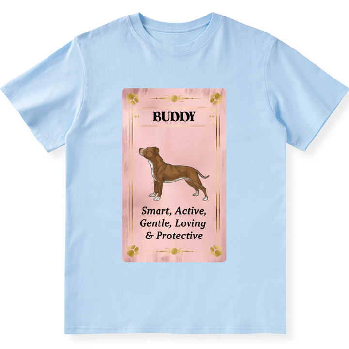 Dog Personality Trait Tarot Cards- Personalized Custom Unisex T-shirt