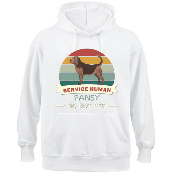 Service Human, Do Not Pet 12 - Personalized  Custom Hoodie