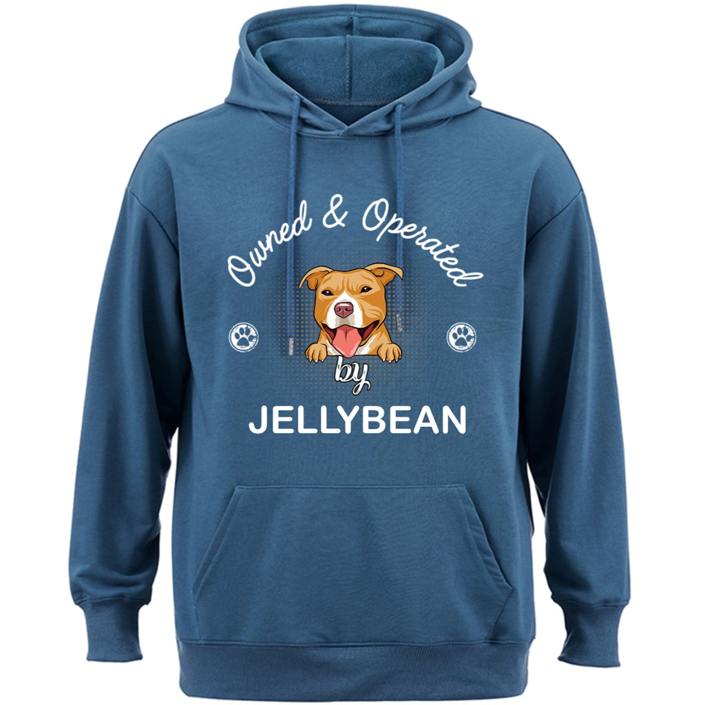 Operated By Dog - Personalized Custom Hoodie