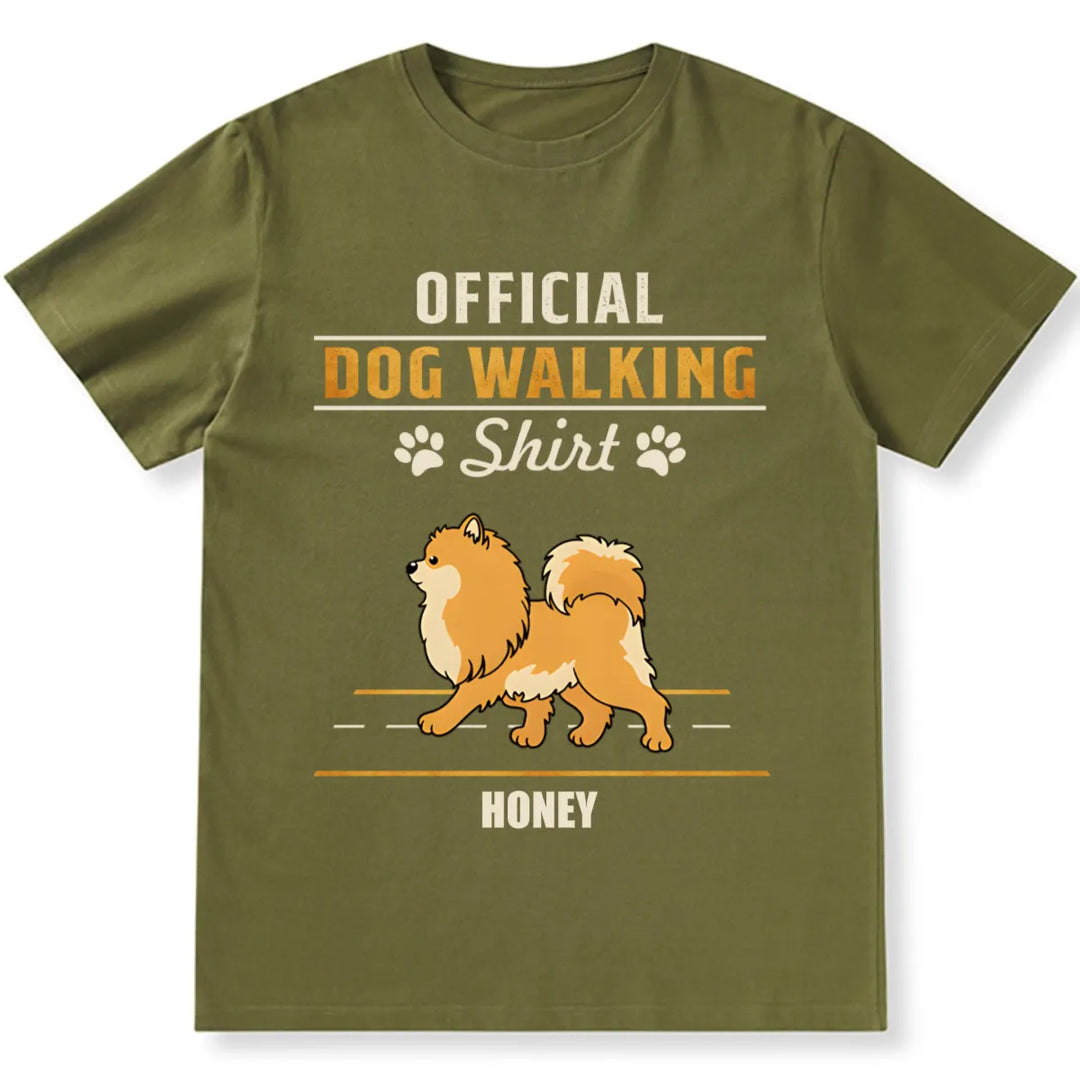 Official Walking Shirt - Personalized Custom Unisex T-shirt