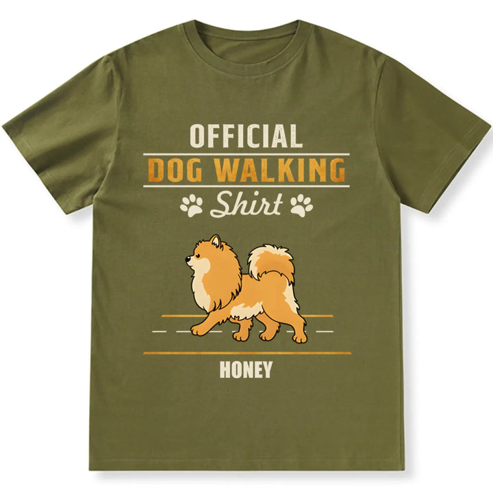 Official Walking Shirt - Personalized Custom Unisex T-shirt