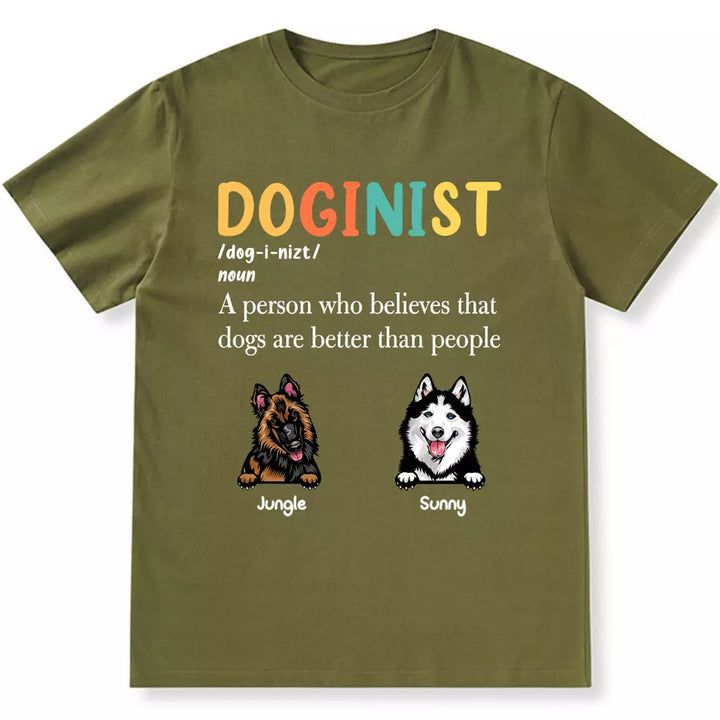 Colorful Doginist - Personalized Custom Unisex T-shirt