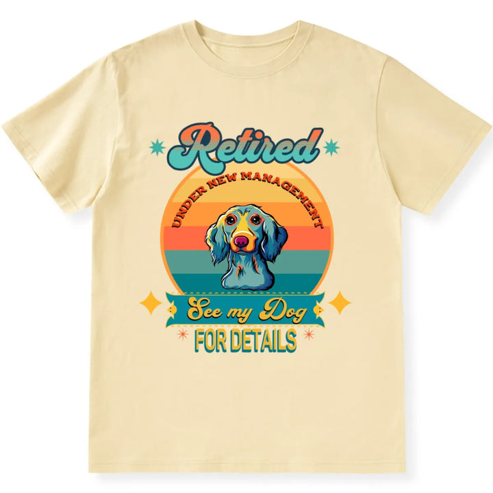 Retired Summer Holiday - Personalized Custom Unisex T-shirt