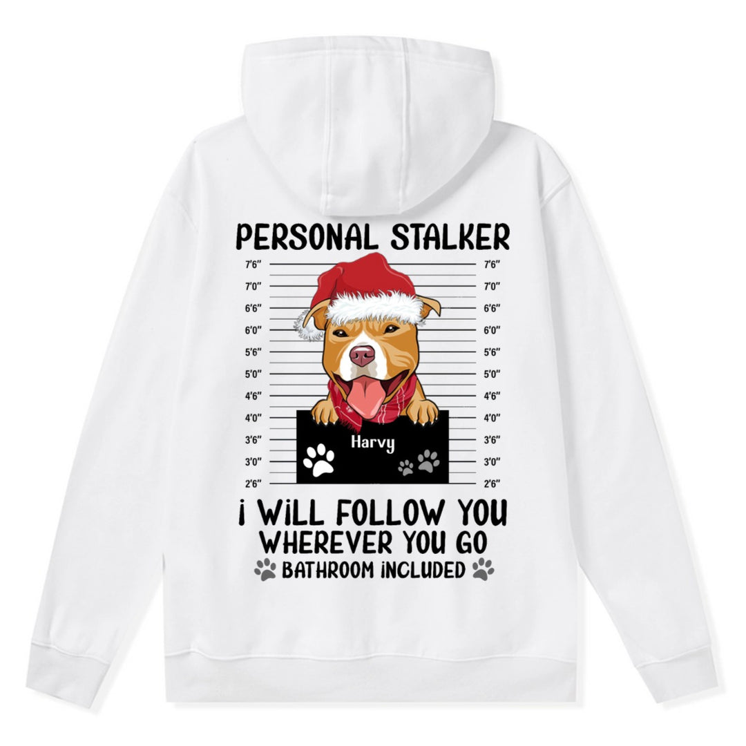 Personal Stalker 3 - Personalized Custom Christmas Zipper Hoodie