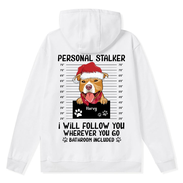 Personal Stalker 3 - Personalized Custom Christmas Zipper Hoodie