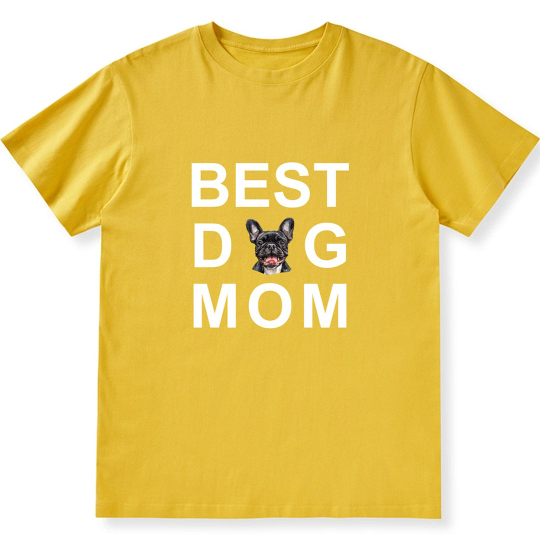 Best Dog Mom 4 - Personalized Custom Unisex T-shirt