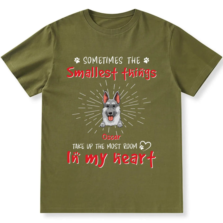 Something In My Heart - Personalized Custom Unisex T-shirt