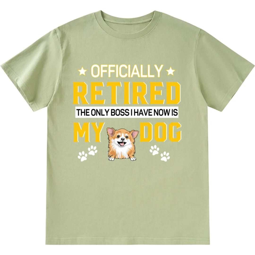 Officially Retired 2 - Personalized Custom Unisex T-shirt