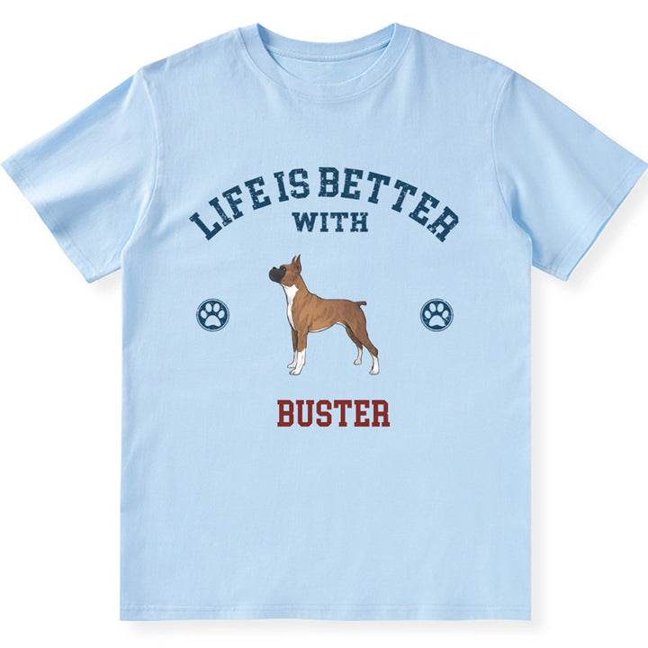 Life Is Better Retro - Personalized Custom Unisex T-shirt