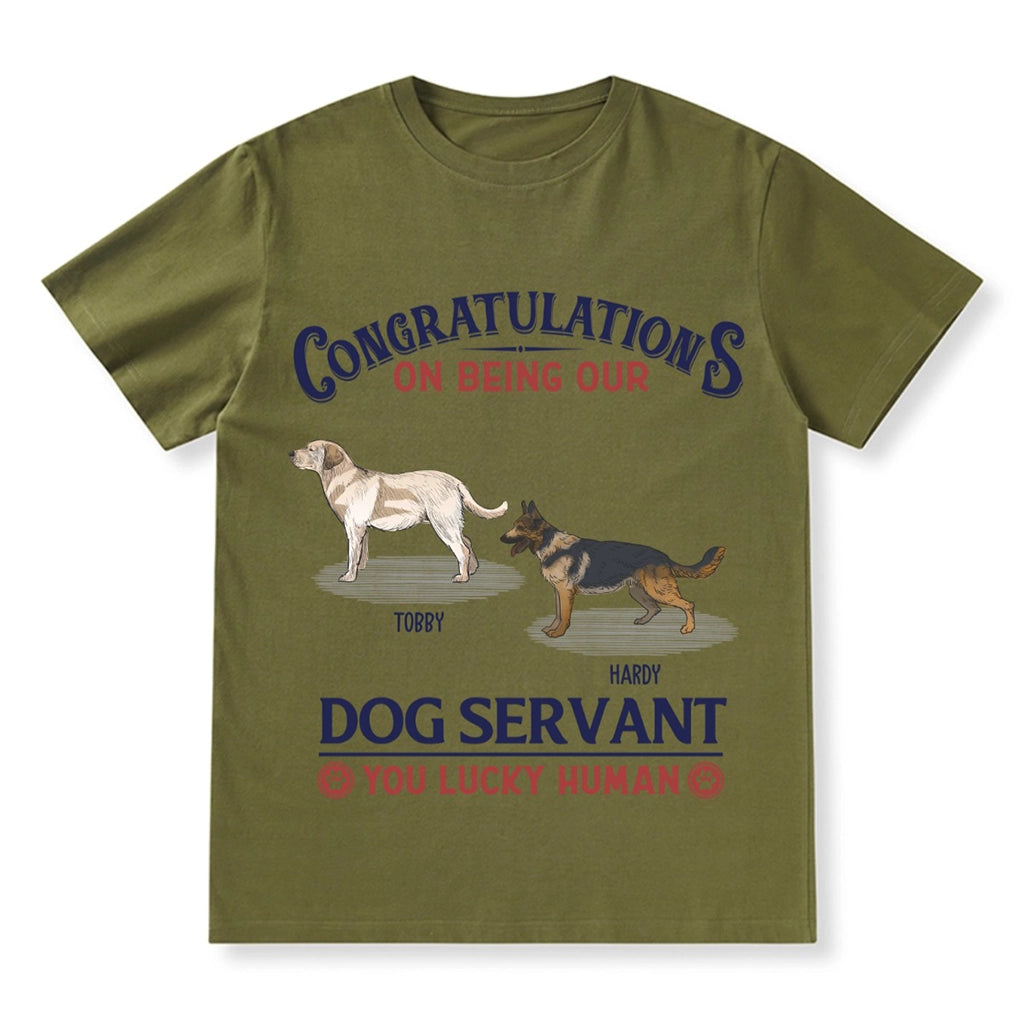 Dog Servant - Personalized Custom T-shirt